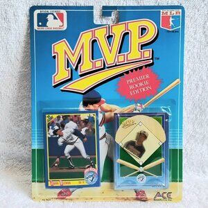 Sealed 1990 Score John Olerud MLB Rookie M.V.P. Card & Pin!!